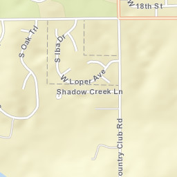 2200-2204 Oak Trail Dr Stillwater OK Street Map