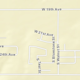 2301-2307 S Walnut St Stillwater OK Street Map