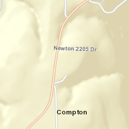 Compton Arkansas Street Map