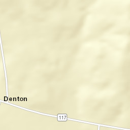 Denton Arkansas Street Map
