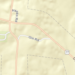 Yorkville Tennessee Street Map