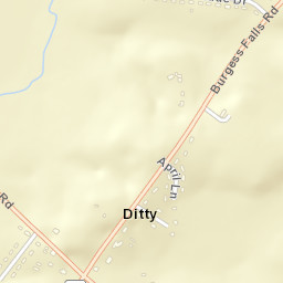 Ditty Tennessee Street Map