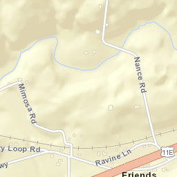 Friends Station Tennessee Street Map