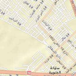 Siliana Street Map