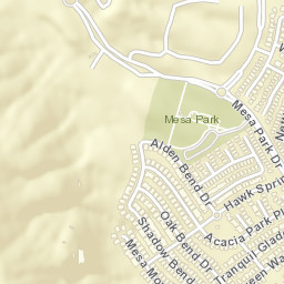 5633 Shadow Bend Dr, Las Vegas, NV 89135 Street Map