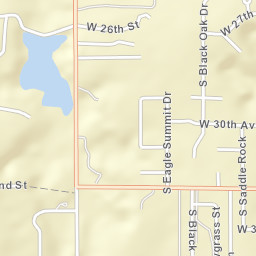 2701 S Fox Ledge Dr Stillwater OK Street Map