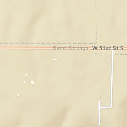8954 West 51st Street, Tulsa, OK 74107 Street Map