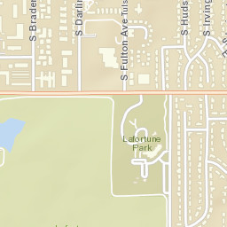 5237 South Irvington Avenue Tulsa OK Street Map
