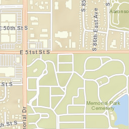 5259 South Memorial Drive, Tulsa, OK Street Map
