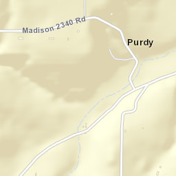 Purdy Arkansas Street Map