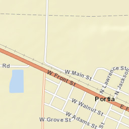 U.S. 412, Hoxie, AR 72433, USA Street Map