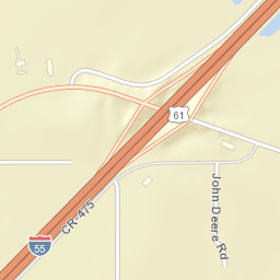 Interstate 55, Steele, MO 63877, USA Street Map