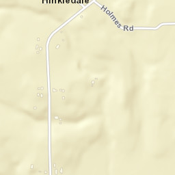 Hinkledale Tennessee Street Map