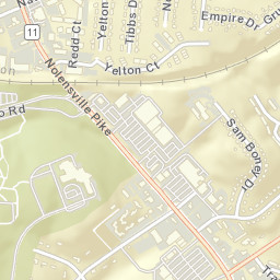 Paragon Mills Tennessee Street Map