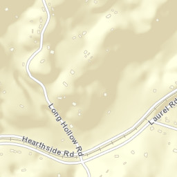 Laurel Tennessee Street Map