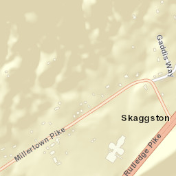 Skaggston Tennessee Street Map