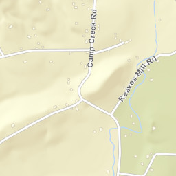 Camp Creek Tennessee Street Map