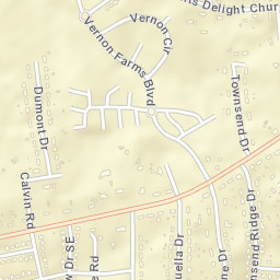 4675-4687 Saints Delight Church Road Southeast Street Map