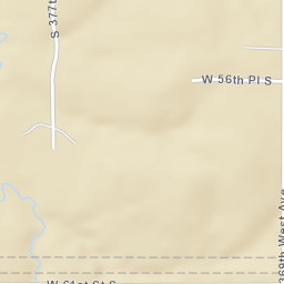 5483-5515 S 369th W Ave Mannford Street Map