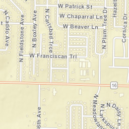 1332 N Trinity Dr Fayetteville Arkansas Street Map
