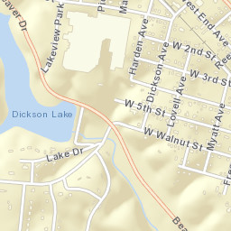 132-134 Beasley Drive, Dickson, TN 37055 Street Map