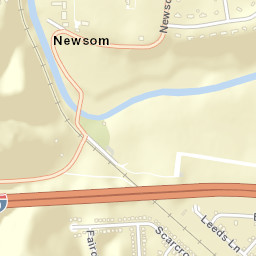 Newsom Tennessee Street Map