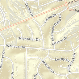 Kenilworth Estates Tennessee Street Map