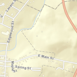 Alexandria Tennessee Street Map