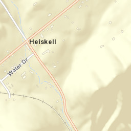 Heiskell Tennessee Street Map