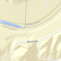 501-799 Bluff Road, Strawberry Plains, TN Street Map