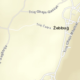 Żebbuġ Street Map
