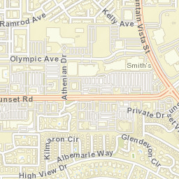 2 Cactus Garden Dr Henderson NV Street Map