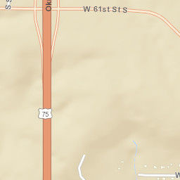 700-1342 West 61st Street South, Tulsa, OK Street Map