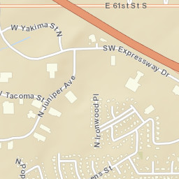 1105 East 134th Street, Broken Arrow, OK Street Map