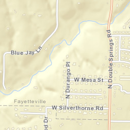 311-353 N Double Springs Rd, Fayetteville, AR Street Map