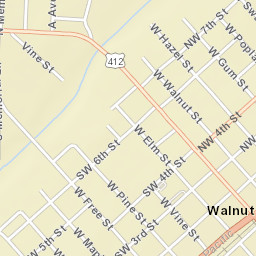 501-599 West Oak Street, Hoxie, AR 72433 Street Map