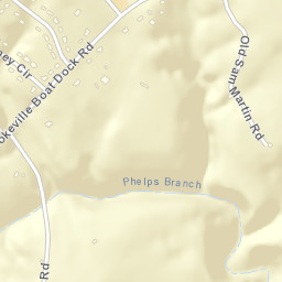 Twin Oak Tennessee Street Map