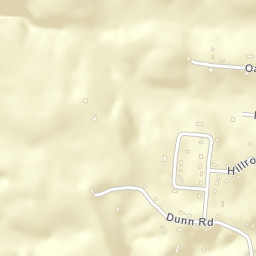 Hillrose Tennessee Street Map