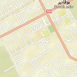 Boukadir Street Map
