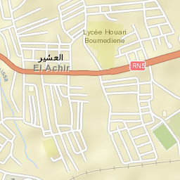 El Achir Street Map