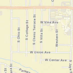 136 S Jaye St Porterville CA 93257 Street Map