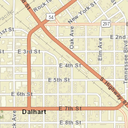 798-898 E 1st St Dalhart TX 79022 Street Map