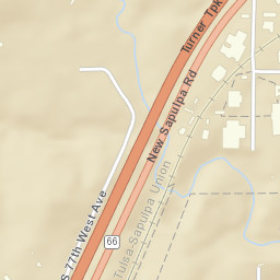 6745 South 65th West Avenue, Tulsa, OK Street Map