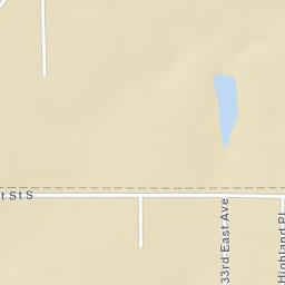33523 East 71st Street South, Broken Arrow Street Map