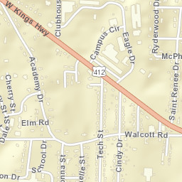 4800-5002 Walcott Road, Paragould, AR Street Map