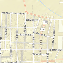 300-398 North 2nd Street Paragould AR Street Map