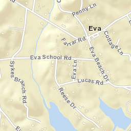 Eva Tennessee Street Map