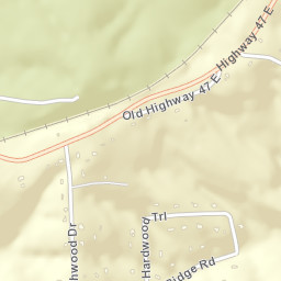 Reeders Crossing Tennessee Street Map