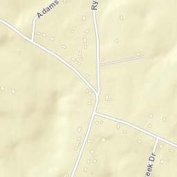 Bowman Tennessee Street Map