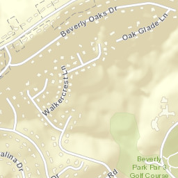 Beverly Acres Tennessee Street Map